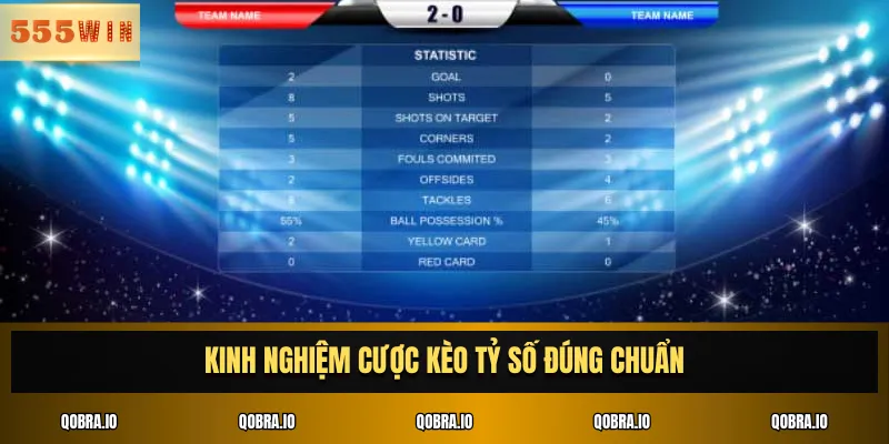 Kinh nghiệm cược kèo tỷ số đúng chuẩn