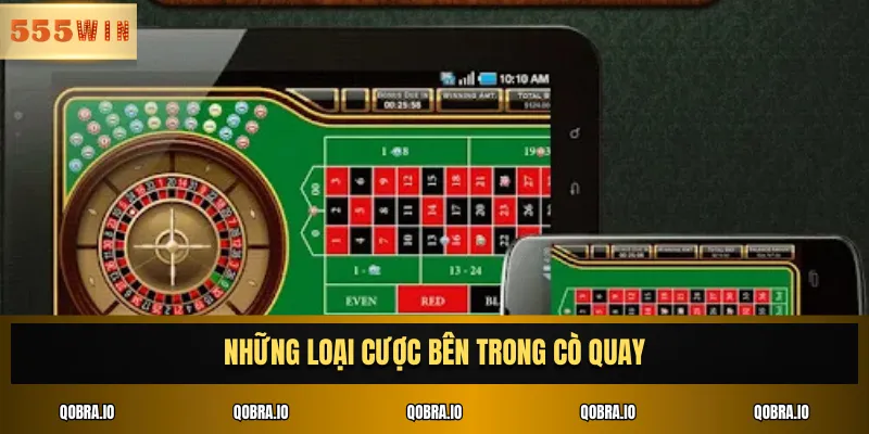 Những loại cược bên trong cò quay
